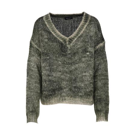 Roberto Collina, Pullover Groen, Dames, Maat:S