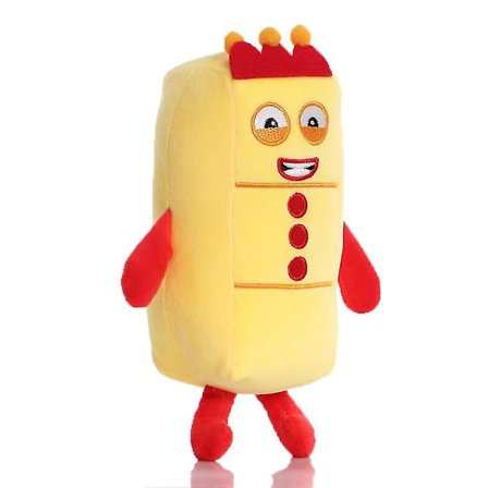 Numberblocks Plysch Stoppade Leksaker, 1-10 Nummer Stoppade Leksaker Anime Nummer Plysch Leksaker Matematik Inspiration Animerade Plysch Dockor Fest 