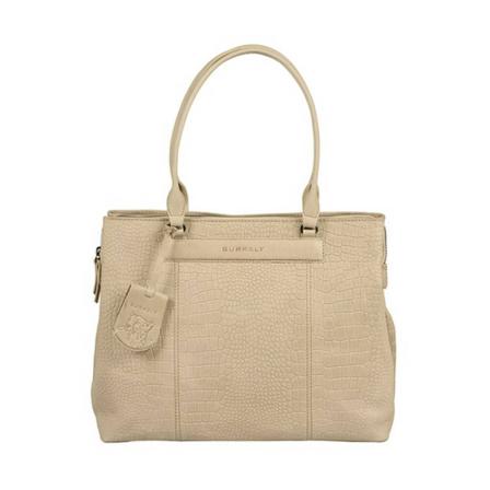 Burkely Tas , Beige , Dames , Maat: ONE Size Schoudertassen