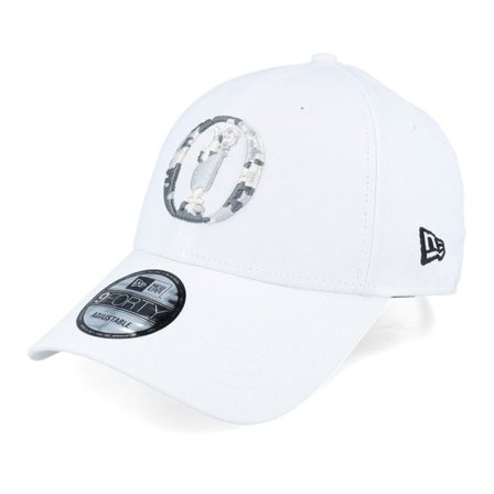 New Era - Vit adjustable Keps - Camo Infil 9FORTY Opench White Adjustable @ Hatstore