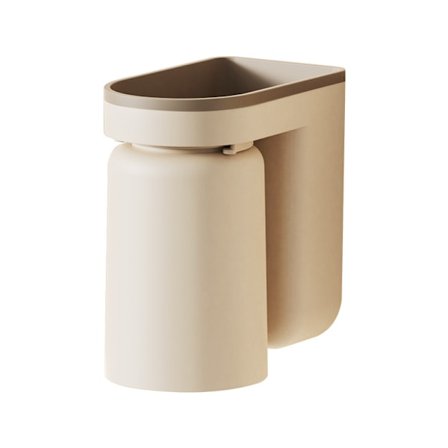 Karamellbrun tannbørsteholder Innovativ slagfri lettvekt