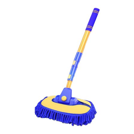 Bilvaskebørste med teleskophåndtag - Multifunktionel børste med langt håndtag til bil og hjem