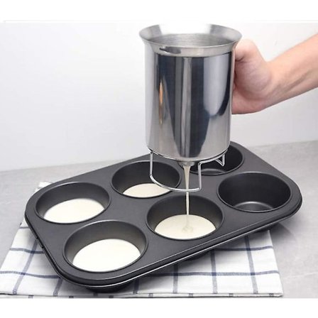 Degdispenserbehållare i rostfritt stål