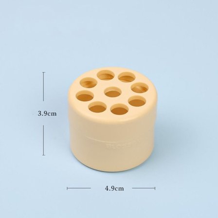 Spiral Ikebana stilk holder Spiral stilk holder til vaser BEIGE S