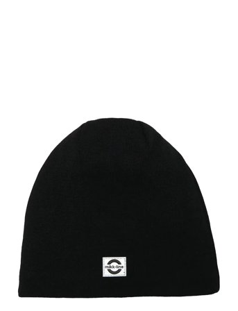 Wool Hat - Solid Black Mikk-line