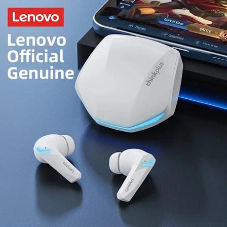 Lenovo GM2 PRO Nya Bluetooth 5.3 Hörlurar Sport Löpning Riktigt Trådlöst In-Ear Gaming Låg Latens Dubbel Läge Musik Hörlurar GM2 Pro White