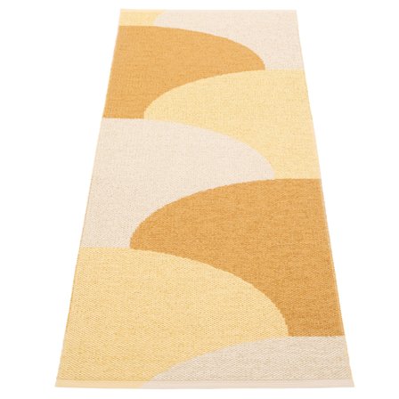 Pappelina Hill teppe 70 × 180 cm, ochre/yellow/cream' - 'LysegulOchreCream