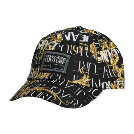 Versace Jeans Couture Logo Couture Baseball CAP Sort, Herre, Størrelse: ONE Size