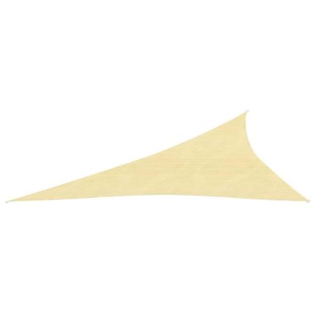 Vidaxl Solsegel 160 G/m² Beige 4x5x6,8 M Hdpe Beige