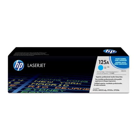 HP Toner CB541A 125A 1,4K Cyan - Lyreco - Toner och bläck - Tonerkassetter - Toner HP
