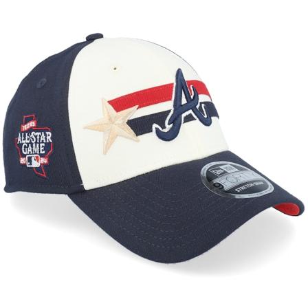 New Era - Azul adjustable Gorra - Atlanta Braves MLB 24 All Star Game 9FORTY White/Navy Adjustable @ Hatstore