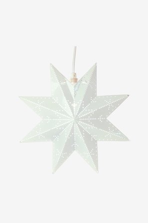Star Trading - Metallstjerne Classic - Hvit - Adventsstjerner - Fra Homeroom