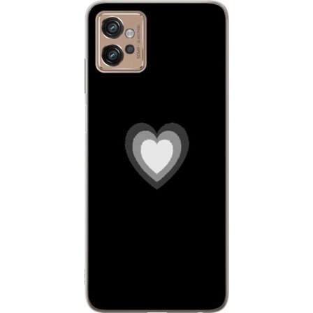 Yhteensopiva Puhelinkuori Motorola Motorola Moto G32 Soft Glow Heart