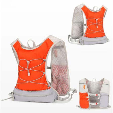 Hydration Pack / Löparväst med Reflekterande Design – Lätt & Bekväm för Löpning, Vandring, Cykling, Maraton