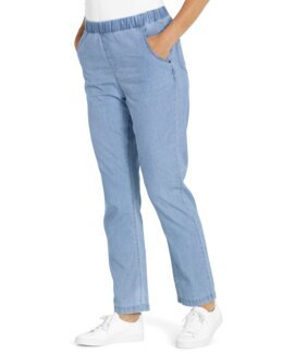 Bomuldsbuks Julia Ljusblå - 50 - Åshild