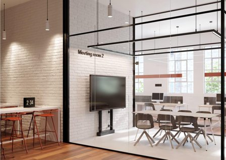 VOGELS RISE 2008 elektrisk løfteinnretning - for LCD-skjerm - 80 mm/s, EU - svart