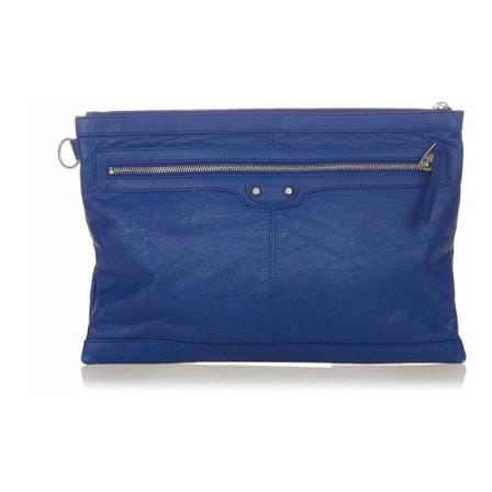 Balenciaga Vintage Clutches , Blauw , Dames , Maat: ONE Size Vintage Tassen