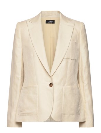 Lauren Ralph Lauren | Linen-Blend Twill Blazer | 46