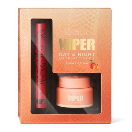 Nabla Labbra Viper Day & Night Lip Kit Peach’n Apricot - Cofanetto Make Up