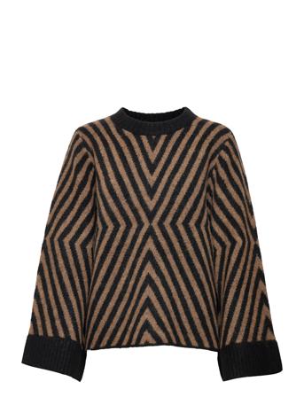 Lara Sweater Pulllover Brun Stylein