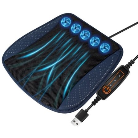 Bilsäte Multifunktionell Kudde Cool Kudde Biltillbehör Cool och Ventilerad Andningsbar Värmeavledning C