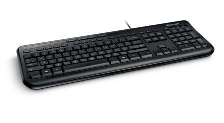 Microsoft Wired Keyboard 600 - tastatur - Engelsk - svart