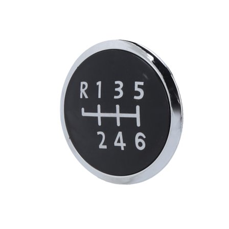 6-vaihteinen musta ABS-vaihdekepin nupin suojus VW T5 Transporter 2003-2010 -malleihin