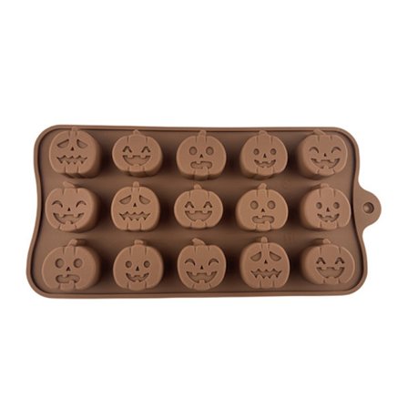 Halloween Spöke Pumpa Silikonformar DIY Bakverk Dessert Choklad