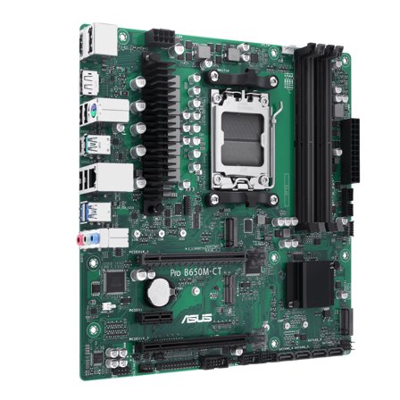 ASUS PRO B650M-CT-CSM - hovedkort - mikro ATX - Socket AM5 - AMD B650