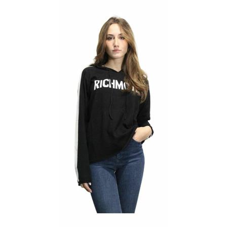 John Richmond Sweatshirts Hoodies Sort, Dame
