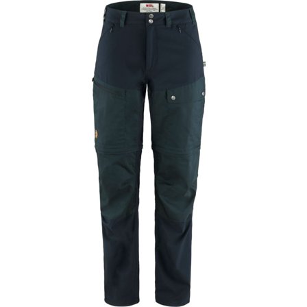 Fjällräven Women's Abisko Midsummer Zip Off Trousers Women hiking trousers Blue 42