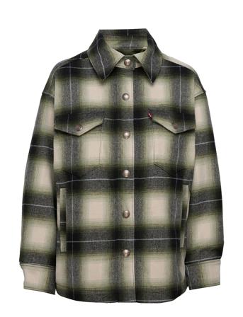 Wool Shacket Celine Plaid Shac Patterned LEVI ́S Women