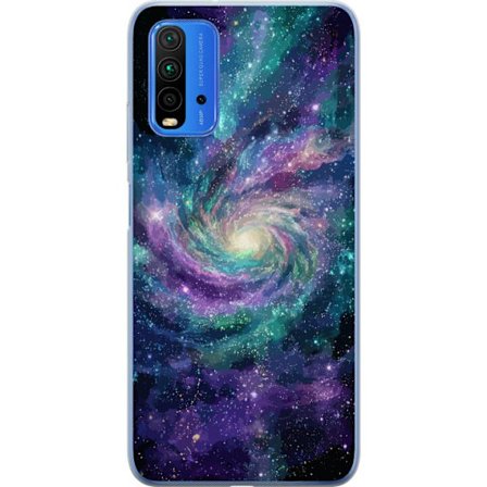 Yhteensopiva Puhelinkuori Xiaomi Redmi Note 9 4G Koristeellinen itämainen lyhty, jossa puolikuu ja tähdet lämpimässä kullanhohtoisessa yöympäri