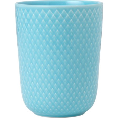 Lyngby porcelæn Rhombe Mugg 33 cl Turkos | Dukning & Servering > Muggar & Koppar > Kopp | Bagaren och Kocken