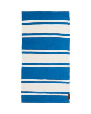 Lexington Striped rug in organic cotton