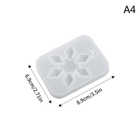 Jul Molds Wind Chimes Mould Snowflake Pendel Mo