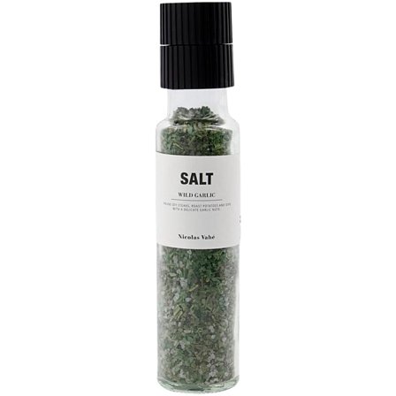 Nicolas Vahé Salt, Wild Garlic 215 g, Helse & Madvarer, Krydderier, Salt