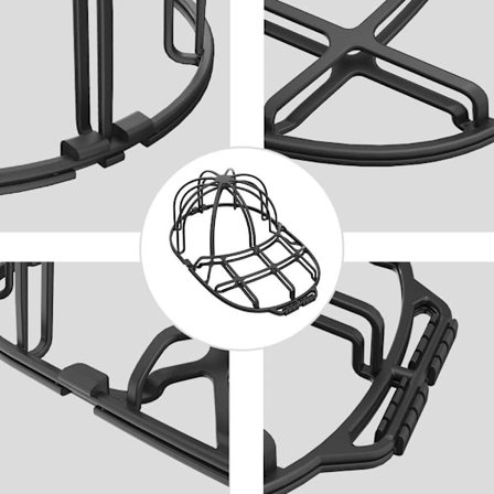 Baseballcapsvasker, anti-deformasjon, caps beskytter