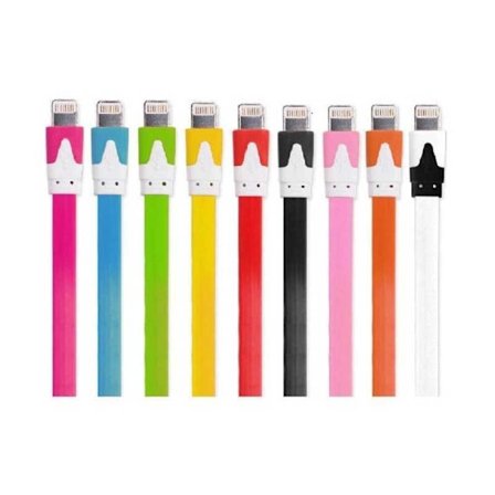 1m Trasselfri Lightning Kabel Quick Charge 3.0