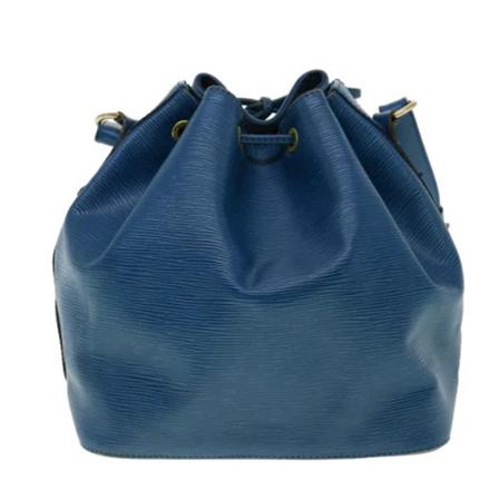 Louis Vuitton Vintage, Pre-owned Leather louis-vuitton-bags Blauw, Dames, Maat:ONE Size
