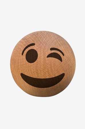 Spring Copenhagen - Emojiball 7 cm - Natur - Pynteting - Fra Homeroom