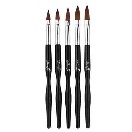 5 St/ Set Nagelborste Akryl Nail Art Uv Gelmålning Diy A1d4 Dr