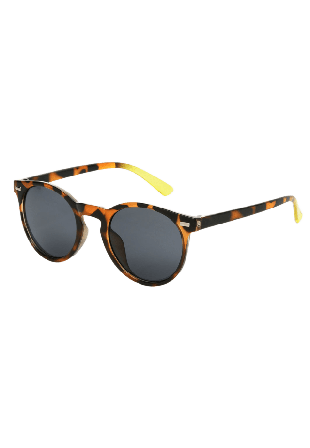 Minibrilla Solglasögon Safari Accessoarer Dam Brun 1.0