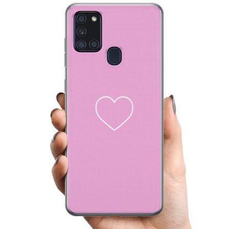 Kompatibelt Mobildeksel til Samsung Galaxy A21s Hjerte