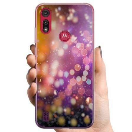 Motorola Moto E6s (2020) Tpu Mobilskal Glitter