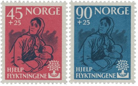 Norge 1960 - AFA 457/58 - Postfrisk