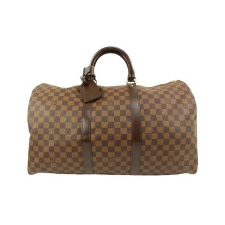 Louis Vuitton Vintage, Pre-owned Canvas louis-vuitton-bags Bruin, Dames, Maat:ONE Size