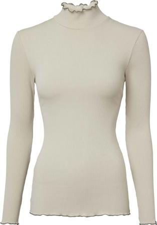 Chevalier Women ́s Kelly Turtle Neck Top Men long-sleeved sweaters Beige 42