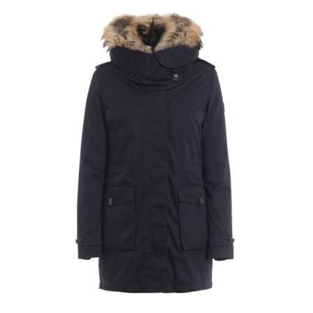 Woolrich, Scarlett Parka Zwart, Dames, Maat:L