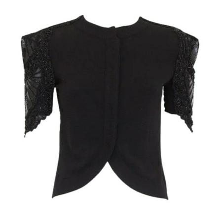 Armani Pre-owned - Vintage Toppar - Svart - Dam - Storlek: S, Dam, Storlek: S